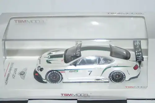 True scale models bentley continental gt3 2012 1:43 resin tsm134301
