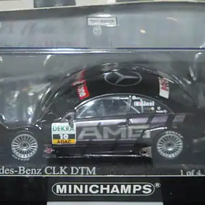 Minichamps mercedes clk coupe 2003 dtm team amg j.alesi 400 033310