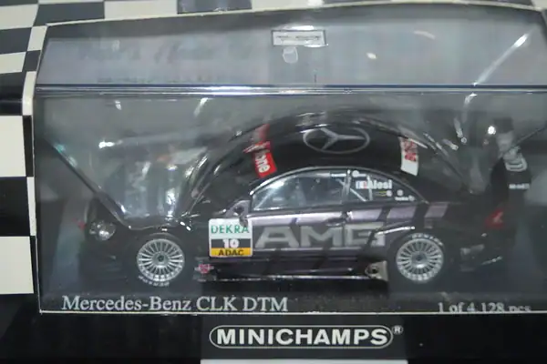 Minichamps mercedes clk coupe 2003 dtm team amg j.alesi 400 033310