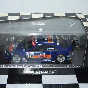 Minichamps mercedes c class dtm 2006 team mucke s.stoddart 1:43 400 063422