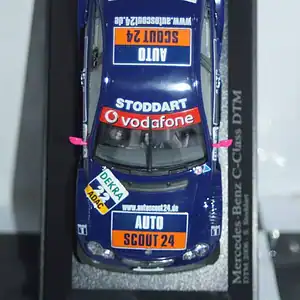 Minichamps mercedes c class dtm 2006 team mucke s.stoddart 1:43 400 063422