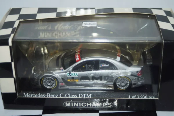Minichamps mercedes c class amg 2004 dtm j.alesi 400 043408