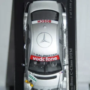 Minichamps mercedes c class amg 2004 dtm j.alesi 400 043408