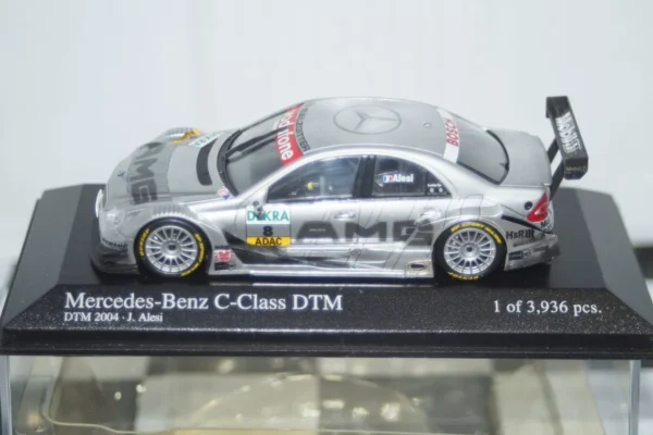 Minichamps mercedes c class amg 2004 dtm j.alesi 400 043408