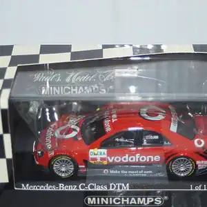Minichamps mercedes c class brands hatch test'06' d.hill 400 063592