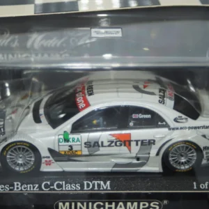 Minichamps mercedes c class 2006 dtm green 400 063603