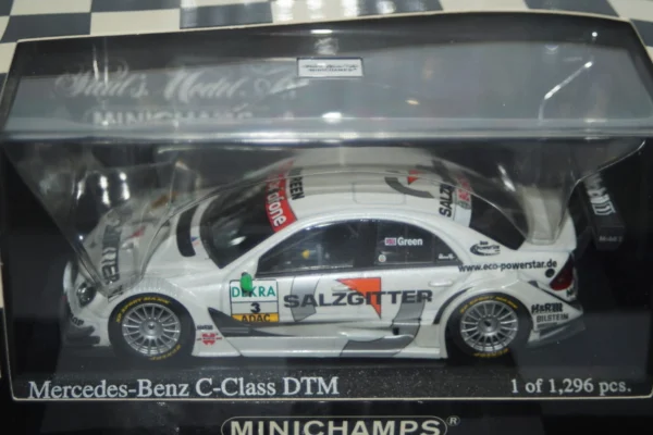 Minichamps mercedes c class 2006 dtm green 400 063603