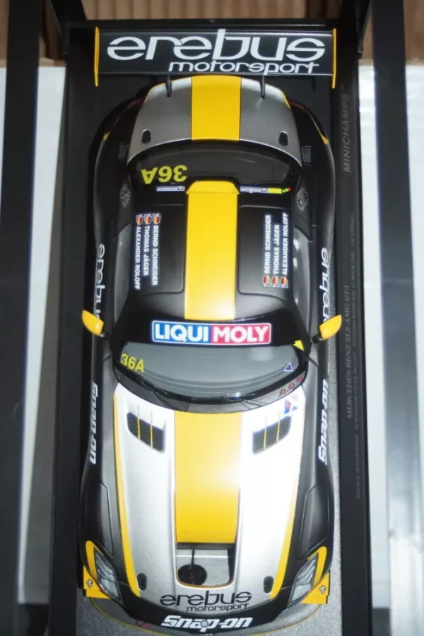 Minichamps mercedes benz sls amg gt3 #36a 2013 1:18 scale 155133136