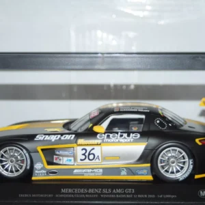 Minichamps mercedes benz sls amg gt3 #36a 2013 1:18 scale 155133136
