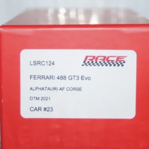 Looksmart ferrari 488 gt3 evo alphatauri af corse 2021 #23 1/43 scale lsrc124
