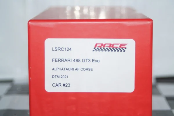Looksmart ferrari 488 gt3 evo alphatauri af corse 2021 #23 1/43 scale lsrc124