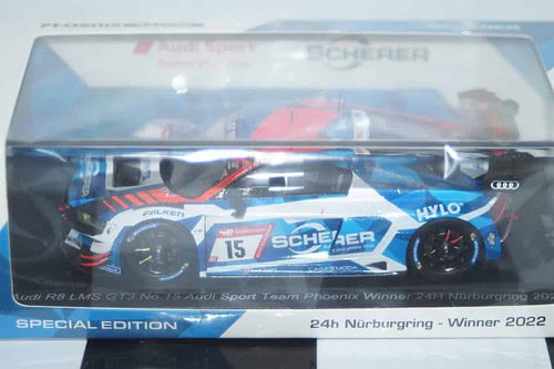 Spark audi r8 lms gt3 24hr nurburgring 2022 #15 1:43 ref 20222415
