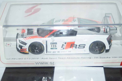 Spark audi r8 lms gt3 7th suzuka 10h 2019 #125 1:43 ref sj088