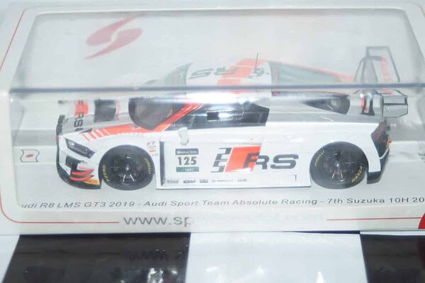 Spark audi r8 lms gt3 7th suzuka 10h 2019 #125 1:43 ref sj088