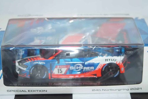 Spark audi r8 lms gt3 #15 24hr nurburgring 2021 1:43 ref 2020245
