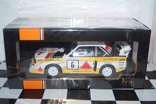 Ixo audi sport quattro s1 #6 1000 lakes 1985 rmc161b.22 1:18