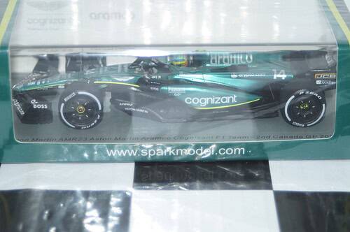 Spark aston martin amr23 2nd dutch gp 2023 #14 f.alonso 1:43 ref s8924