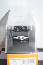 Maxichamps mercedes benz 190e 1984 black 1:43 940 035601