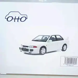 Otto mitsubishi lancer evo 3 white 1:18 resin ot1065