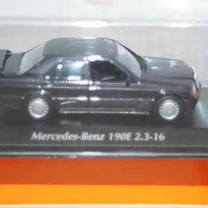 Maxichamps mercedes benz 190e 1984 black 1:43 940 035601