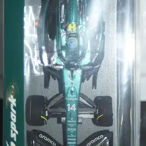 Spark aston martin amr23 2nd canada gp 2023 #14 f.alonso 1:43 ref s8597