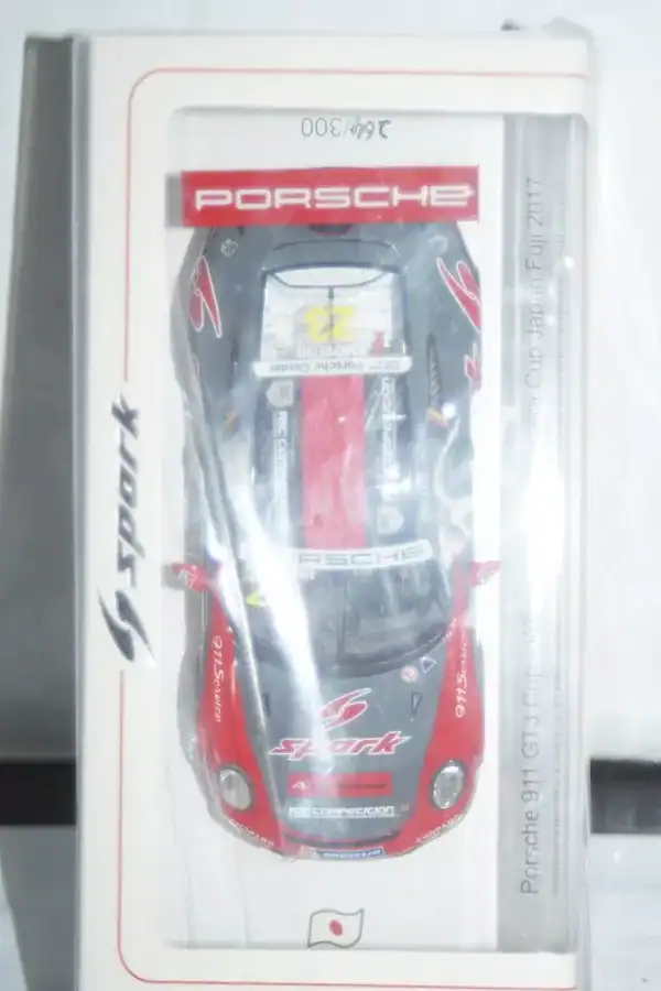 Spark porsche 911 gt3 carrera cup winner japan fuji 2017 #23 1:43 sj052