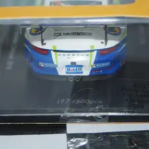 Spark porsche 911 gt3 carrera cup australia champion 2016 #7 1:43 as022