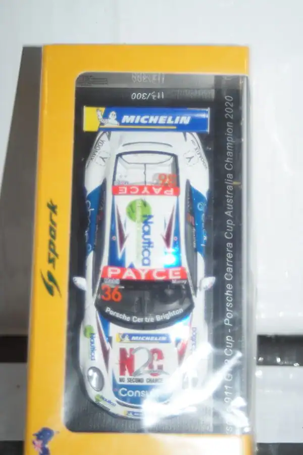 Spark porsche 911 gt3 carrera cup australia champion 2020 #36 1:43 as058