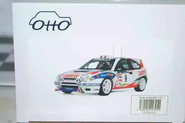 Otto toyota corolla wrc #9 catalunya 1998 auriol 1:18 ot1102