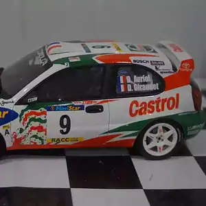 Otto toyota corolla wrc #9 catalunya 1998 auriol 1:18 ot1102