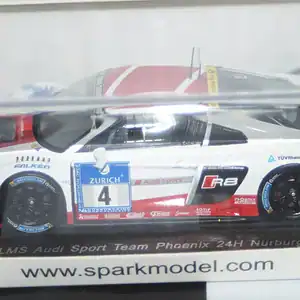 Spark audi r8 lms gt3 24hr nurburgring 2015 #4 1:43 ref sg210