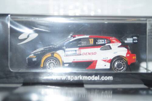 Spark toyota yaris gr rally safari winner 2023 ogier #17 1:43 resin s6738