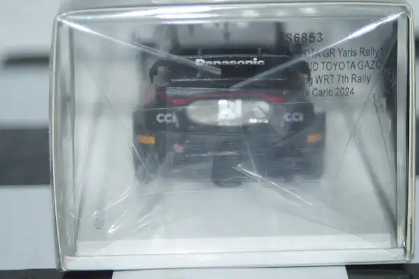 Spark toyota yaris gr rally monte carlo 2024 t.katsuka #18 1:43 resin s6853