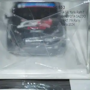 Spark toyota yaris gr rally monte carlo 2024 t.katsuka #18 1:43 resin s6853