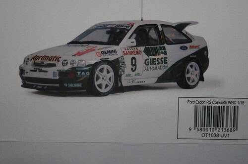 Otto ford escort rs cosworth gr a san remo b.thiry 1994 1:18 ot1038