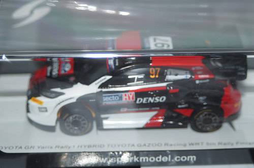 Spark toyota yaris gr rally finland 2023 j.m latvala #97 1:43 resin s6737