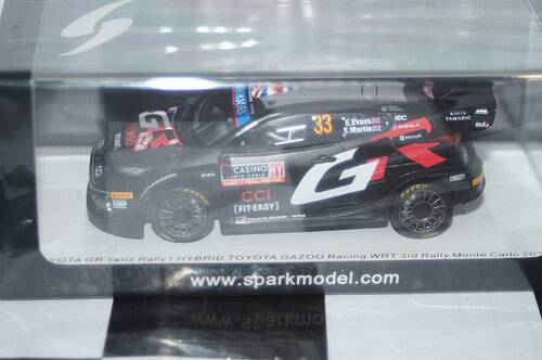 Spark toyota yaris gr rally japan 2023 t.katsuka #18 1:43 resin s6740