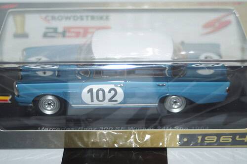 Spark mercedes benz 300 se winner 24h spa #102 1964 1:43 43spa1964