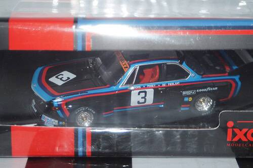 Ixo bmw 3.5 csl gr.5 #3 6th silverstone 1976 1:43 diecast gtm166lq.22