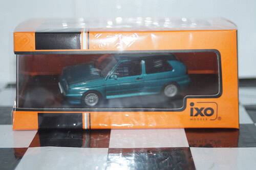 Ixo vw golf rallye g60 1990 turquoise  green 1/43 clc533n.22