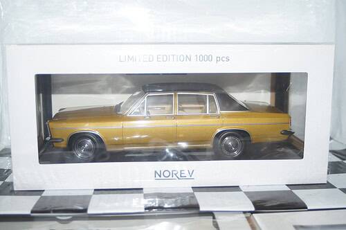 Norev vauxhall opel diplomat v8 1969 blue 1:18 scale 183686