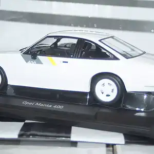 Norev opel manta 400 white 1982 1:18 scale 183302 ltd