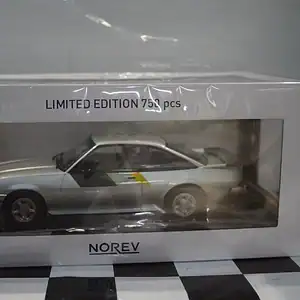 Norev opel manta i240 silver 1985 1:18 scale 183301 ltd