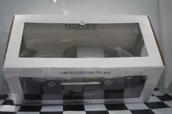 Norev opel manta i240 silver 1985 1:18 scale 183301 ltd