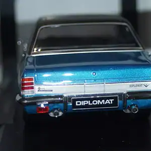 Norev vauxhall opel diplomat v8 1969 blue 1:18 scale 183686