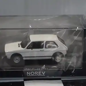 Norev volkswagen golf gti 3 door 1976 white 1:43 diecast 840048