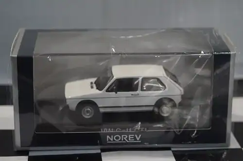 Norev volkswagen golf gti 3 door 1976 white 1:43 diecast 840048