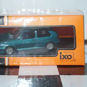Ixo vw golf rallye g60 1990 turquoise  green 1/43 clc533n.22