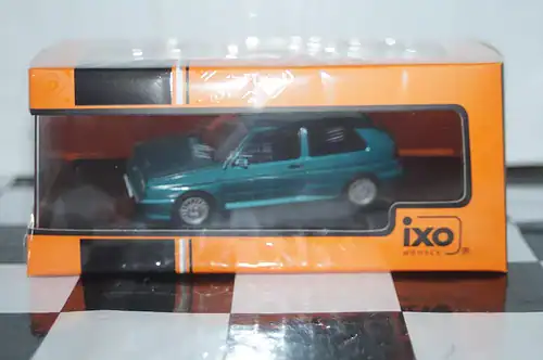 Ixo vw golf rallye g60 1990 turquoise green 1/43 clc533n.22