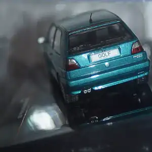 Ixo vw golf rallye g60 1990 turquoise  green 1/43 clc533n.22